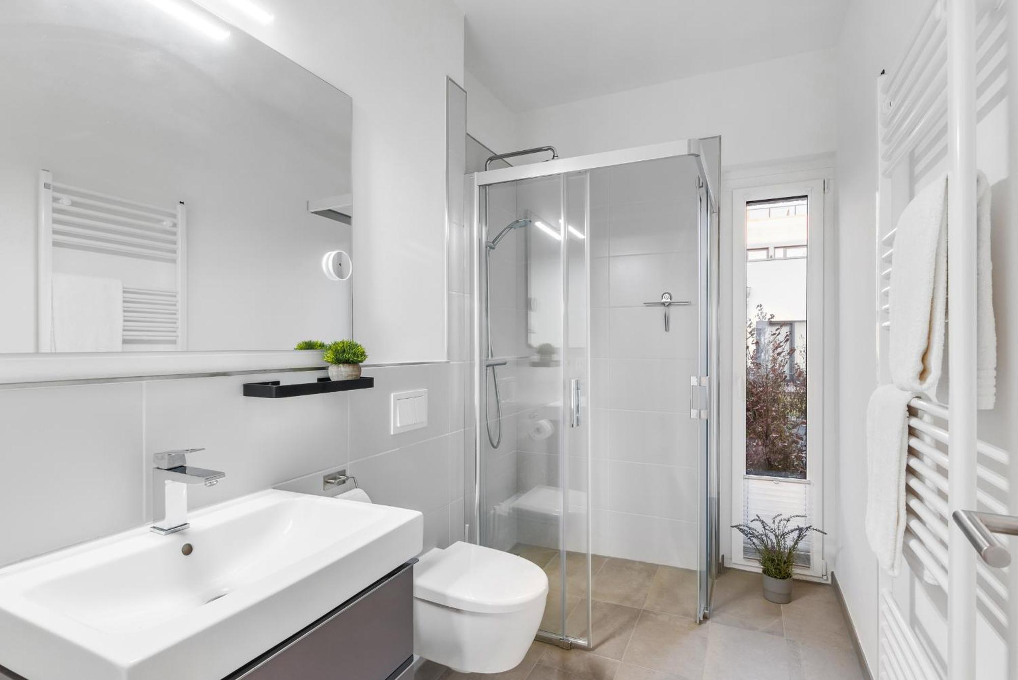 Villa King Erste Lage, Dachterrasse, Meerblick, Carport, Kamin, Sauna, Terrasse, Aussenrolllaeden 奥尔本尼兹 外观 照片